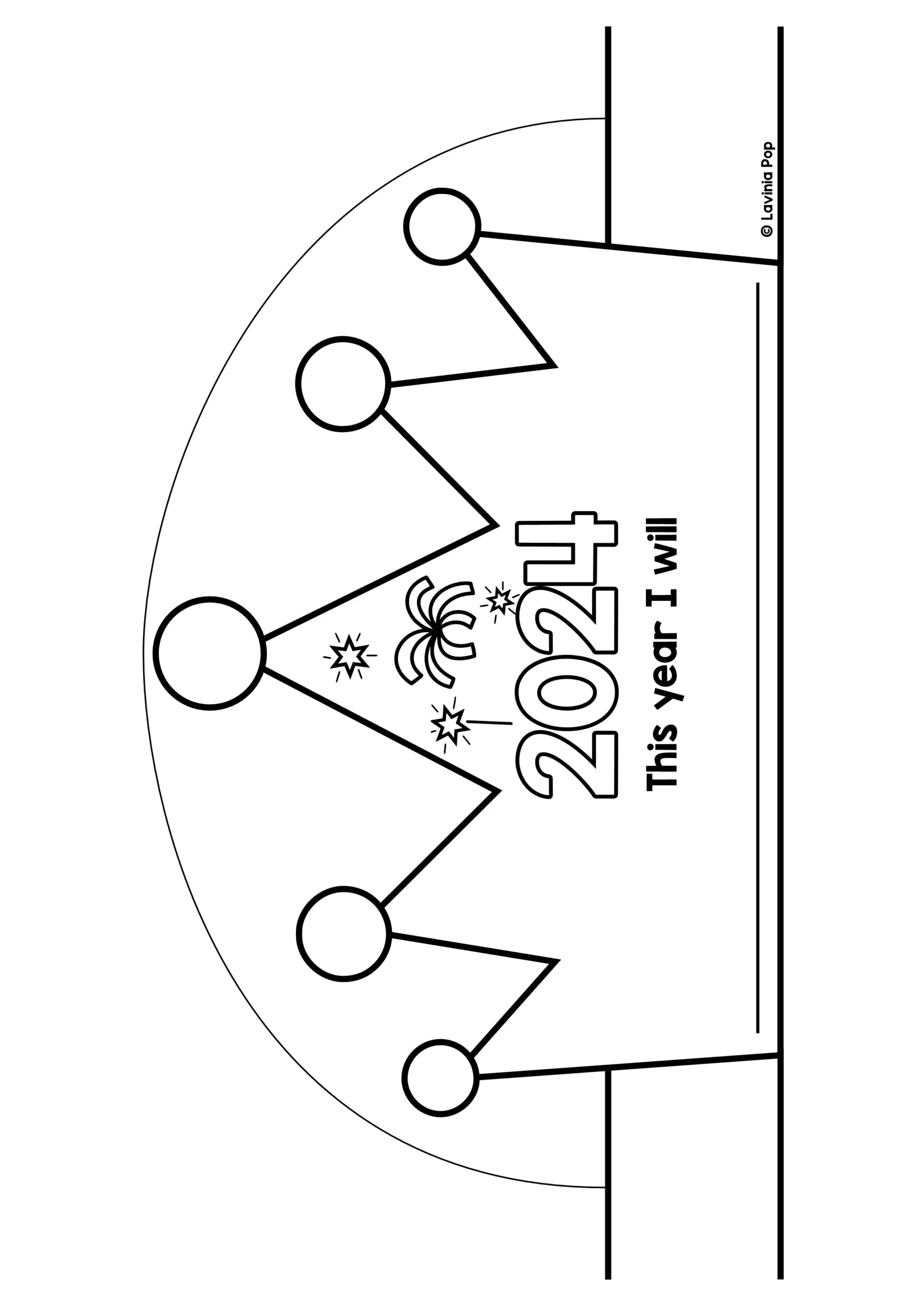 free 2024 new year crowns